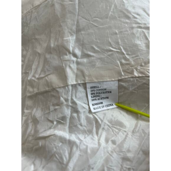 Insight Cream Paisley Blazer Jacket Women's Size 6 - Picture 7 of 8